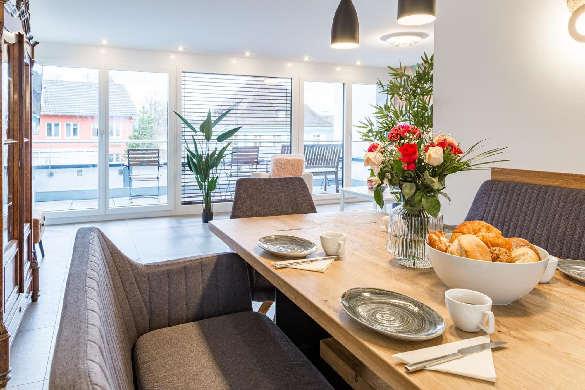 Apartements Zum Roten Lamm Bad Krozingen Bagian luar foto